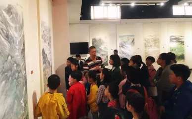 庆祝十九大 · 向人民汇报 | 林岑、林良丰、林涛中国画作品展圆满成功